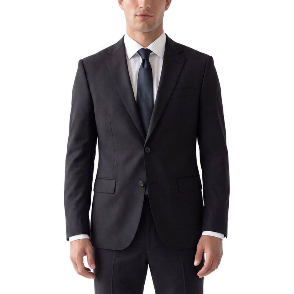 Corneliani Mens  Cc Collection Academy Virgin Wool Blazer, Grey
